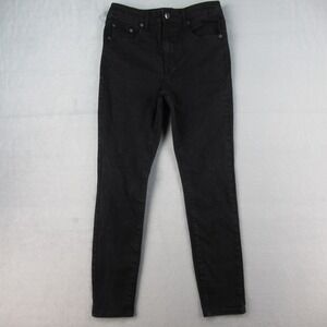 Aeropostale Super High Rise Ankle Jegging Black Womens Size 10R Slim Fit Jeans